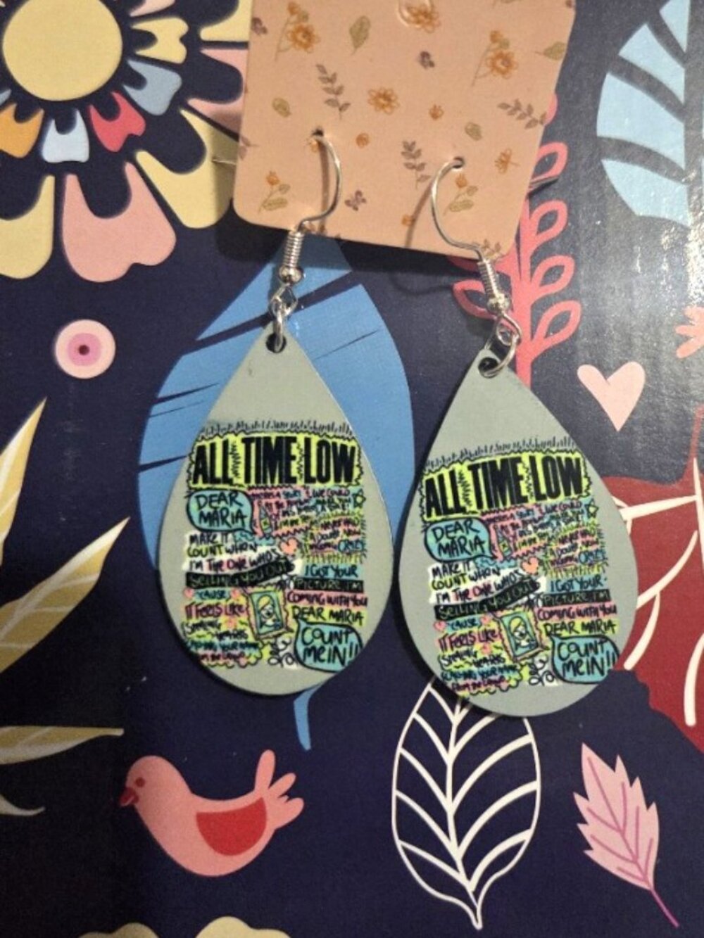 All Time Low Earrings: Hypoallergenic